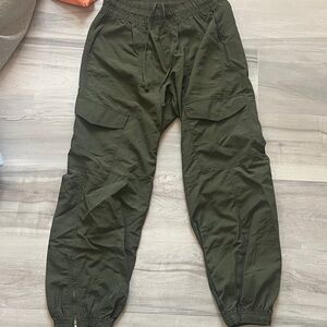 Old Navy Olive Green Cargo Jogger Pants